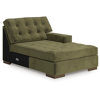 Caspian-Town Sectional with Chaise - Bill's Discount Center (Bradenton, FL)