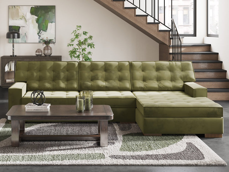 Caspian-Town Sectional with Chaise - Bill's Discount Center (Bradenton, FL)