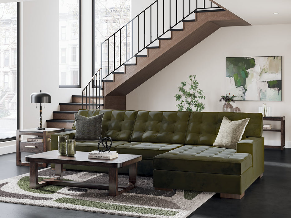 Caspian-Town Sectional with Chaise - Bill's Discount Center (Bradenton, FL)