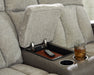 WhipLash Power Reclining Loveseat with Console - Bill's Discount Center (Bradenton, FL)