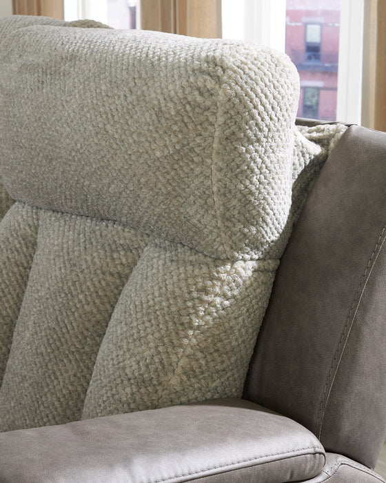 WhipLash Power Reclining Loveseat with Console - Bill's Discount Center (Bradenton, FL)