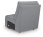 Modmax Reclining Sectional with Console - Bill's Discount Center (Bradenton, FL)