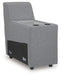 Modmax Reclining Sectional with Console - Bill's Discount Center (Bradenton, FL)