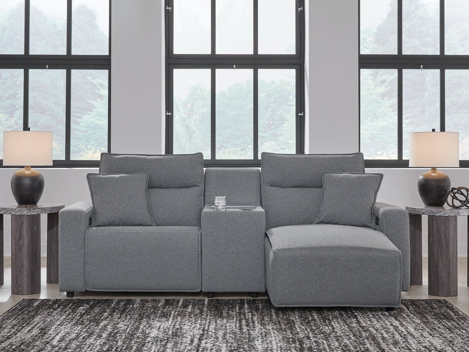 Modmax Power Reclining Sectional with Chaise - Bill's Discount Center (Bradenton, FL)