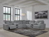 Modmax Power Reclining Sectional with Chaise - Bill's Discount Center (Bradenton, FL)