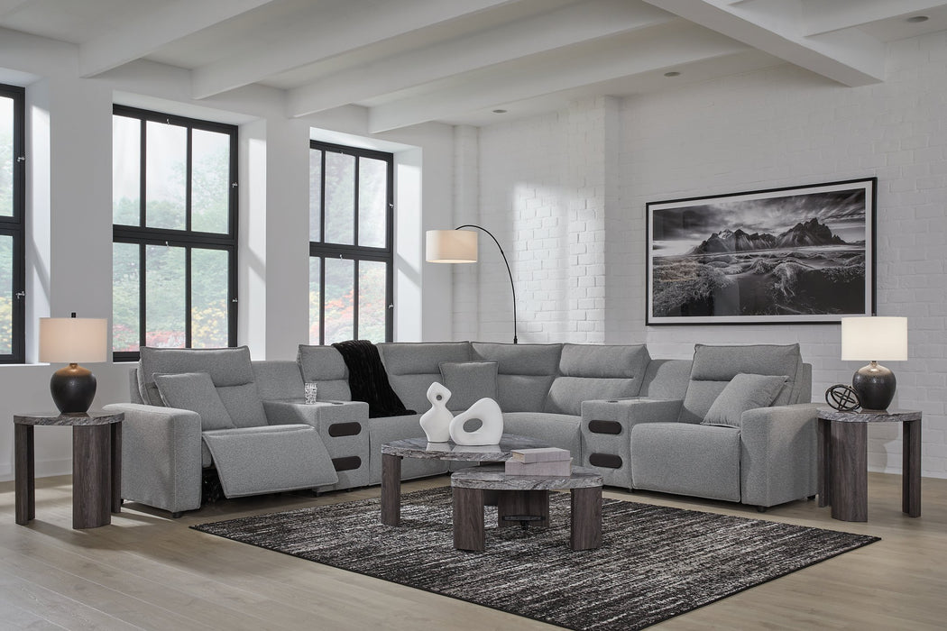 Modmax Power Reclining Sectional with Chaise - Bill's Discount Center (Bradenton, FL)