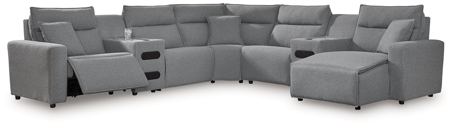 Modmax Power Reclining Sectional with Chaise - Bill's Discount Center (Bradenton, FL)