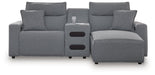 Modmax Power Reclining Sectional with Chaise - Bill's Discount Center (Bradenton, FL)