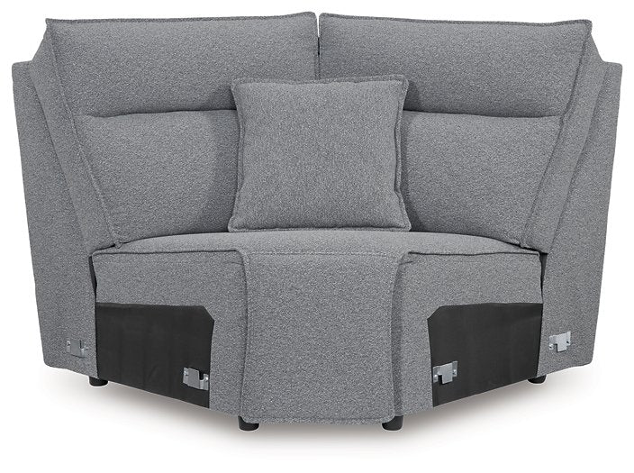 Modmax Reclining Sectional with Console - Bill's Discount Center (Bradenton, FL)