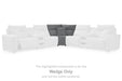 Modmax Reclining Sectional with Console - Bill's Discount Center (Bradenton, FL)