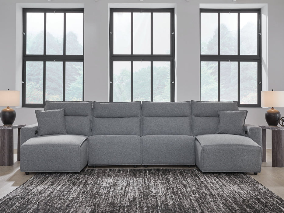 Modmax Power Reclining Sectional with Chaise - Bill's Discount Center (Bradenton, FL)