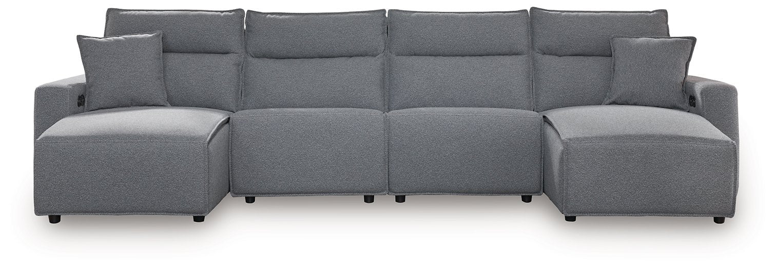Modmax Power Reclining Sectional with Chaise - Bill's Discount Center (Bradenton, FL)