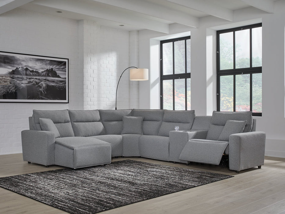 Modmax Power Reclining Sectional with Chaise - Bill's Discount Center (Bradenton, FL)