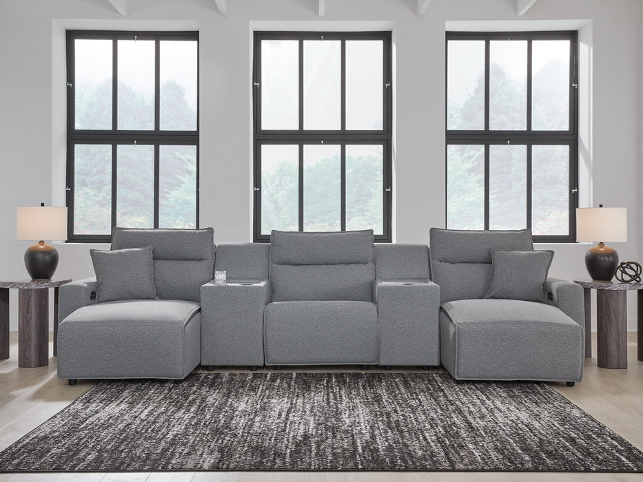 Modmax Power Reclining Sectional with Chaise - Bill's Discount Center (Bradenton, FL)