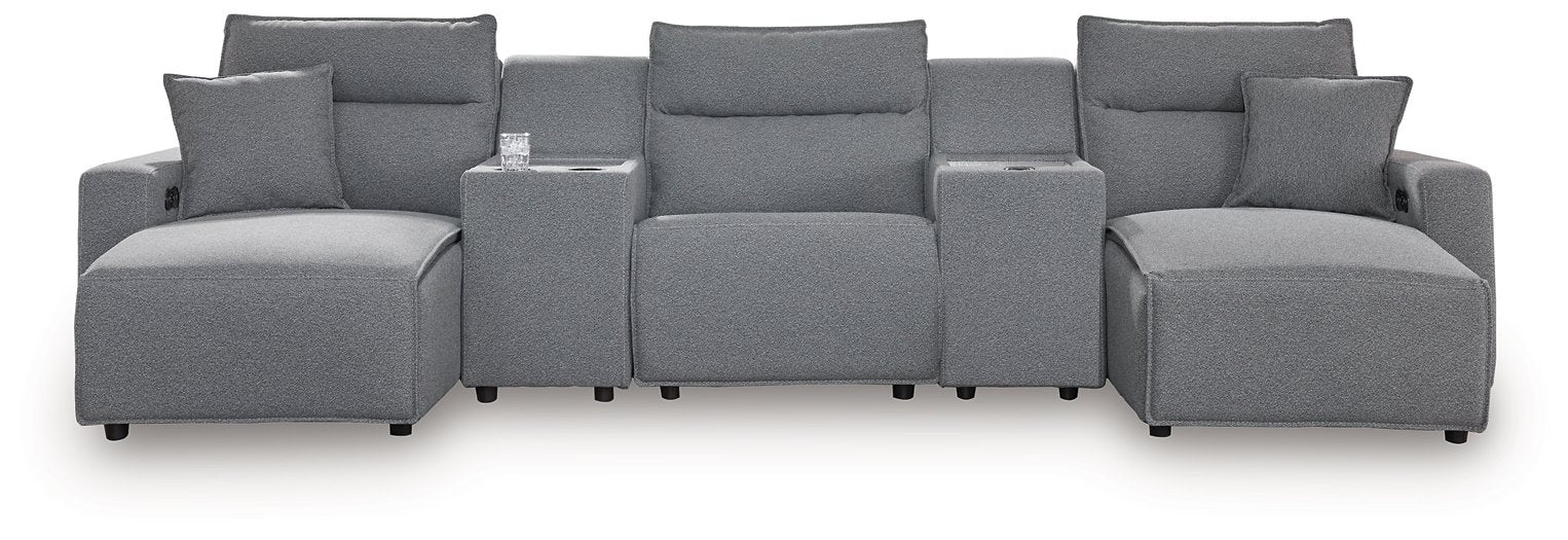 Modmax Power Reclining Sectional with Chaise - Bill's Discount Center (Bradenton, FL)
