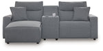 Modmax Power Reclining Sectional with Chaise - Bill's Discount Center (Bradenton, FL)