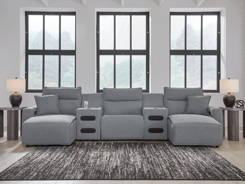 Modmax Power Reclining Sectional with Chaise - Bill's Discount Center (Bradenton, FL)