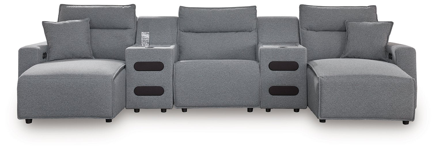 Modmax Power Reclining Sectional with Chaise - Bill's Discount Center (Bradenton, FL)