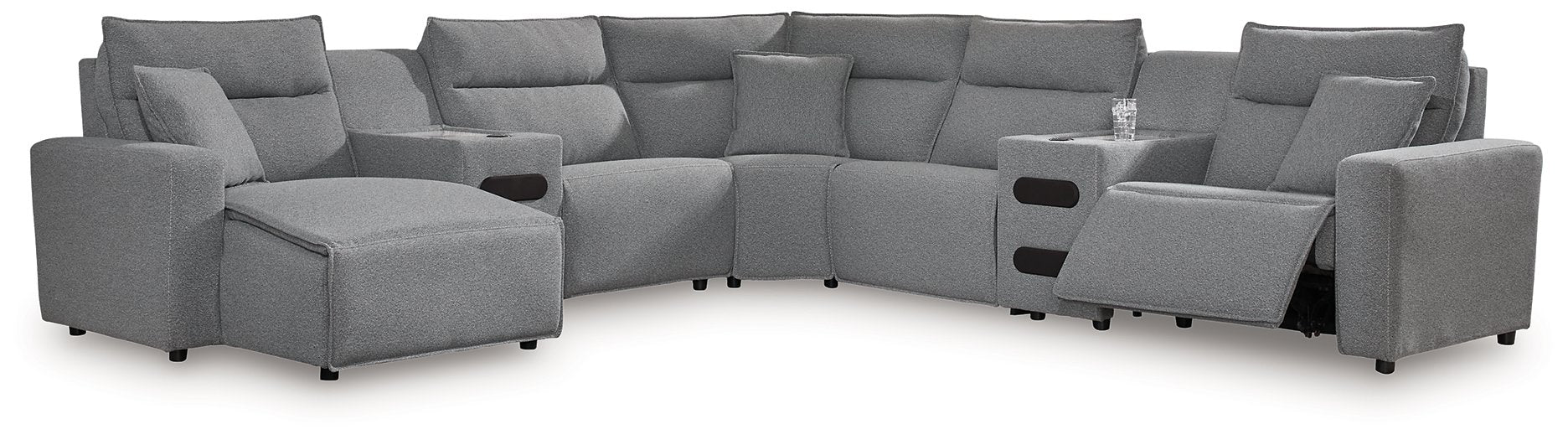 Modmax Power Reclining Sectional with Chaise - Bill's Discount Center (Bradenton, FL)