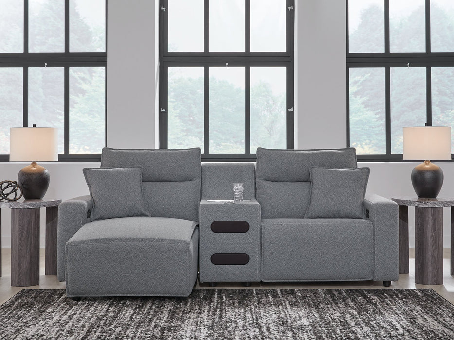 Modmax Power Reclining Sectional with Chaise - Bill's Discount Center (Bradenton, FL)