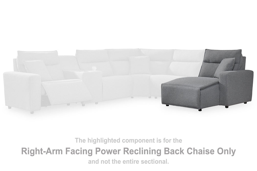 Modmax Power Reclining Sectional with Chaise - Bill's Discount Center (Bradenton, FL)