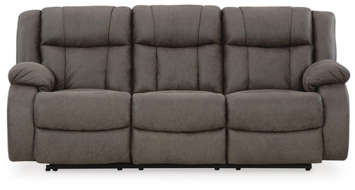 First Base Reclining Sofa - Bill's Discount Center (Bradenton, FL)