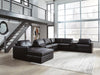 Modmax II Sectional with Chaise and Audio Consoles - Bill's Discount Center (Bradenton, FL)