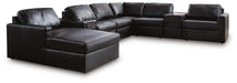 Modmax II Sectional with Chaise and Audio Consoles - Bill's Discount Center (Bradenton, FL)