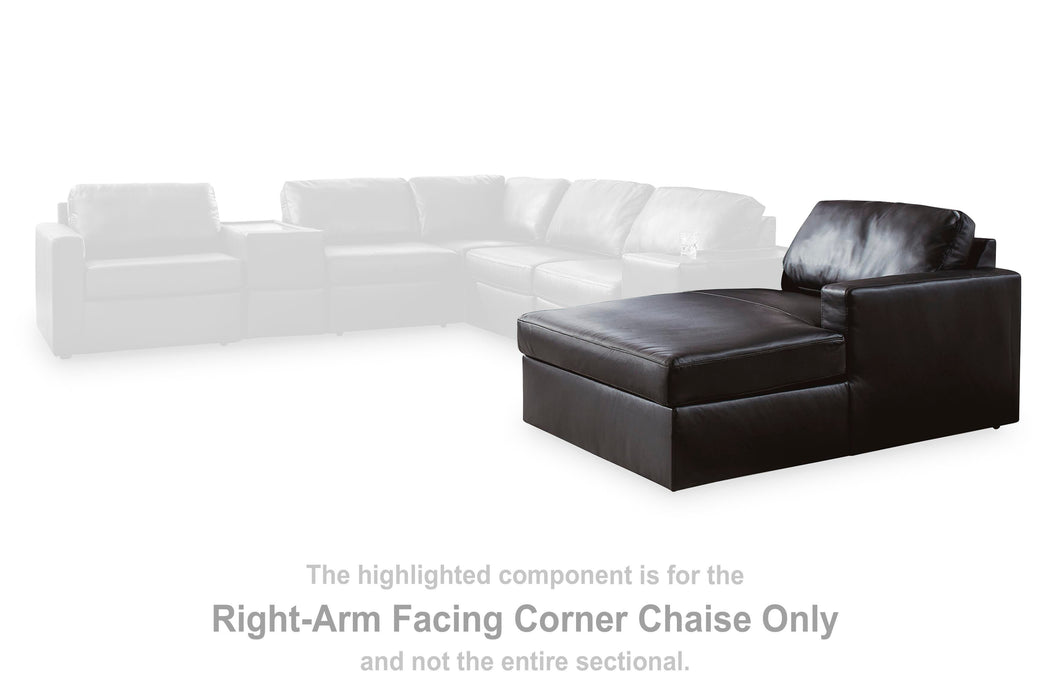 Modmax II Sectional with Chaise and Audio Consoles - Bill's Discount Center (Bradenton, FL)