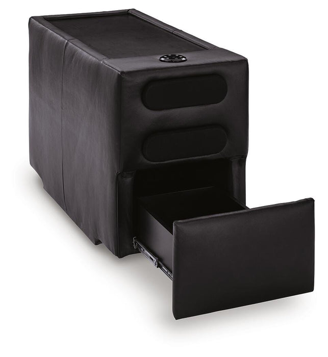 Modmax II Sectional with Chaise and Audio Consoles - Bill's Discount Center (Bradenton, FL)