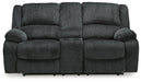 Draycoll Reclining Loveseat with Console - Bill's Discount Center (Bradenton, FL)
