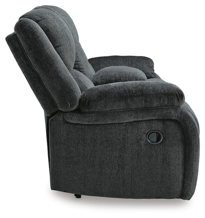 Draycoll Reclining Loveseat with Console - Bill's Discount Center (Bradenton, FL)