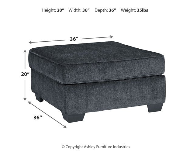 Altari Oversized Accent Ottoman - Bill's Discount Center (Bradenton, FL)