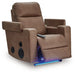 Lorrenton Power Glider Recliner with Audio System - Bill's Discount Center (Bradenton, FL)