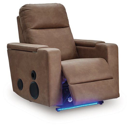 Lorrenton Power Glider Recliner with Audio System - Bill's Discount Center (Bradenton, FL)