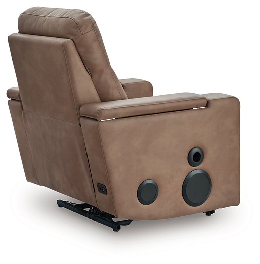 Lorrenton Power Glider Recliner with Audio System - Bill's Discount Center (Bradenton, FL)