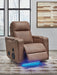 Lorrenton Power Glider Recliner with Audio System - Bill's Discount Center (Bradenton, FL)