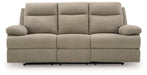 Side-Swipe Reclining Sofa with Drop Down Table - Bill's Discount Center (Bradenton, FL)