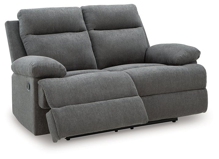 Side-Swipe Reclining Loveseat - Bill's Discount Center (Bradenton, FL)