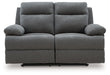 Side-Swipe Reclining Loveseat - Bill's Discount Center (Bradenton, FL)