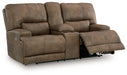 Beckley Place Power Reclining Loveseat with Console - Bill's Discount Center (Bradenton, FL)