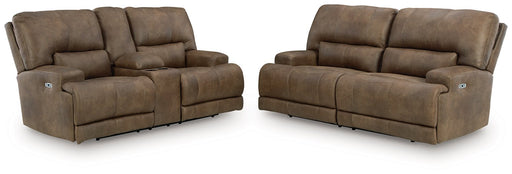 Beckley Place Reclining Living Room Set - Bill's Discount Center (Bradenton, FL)