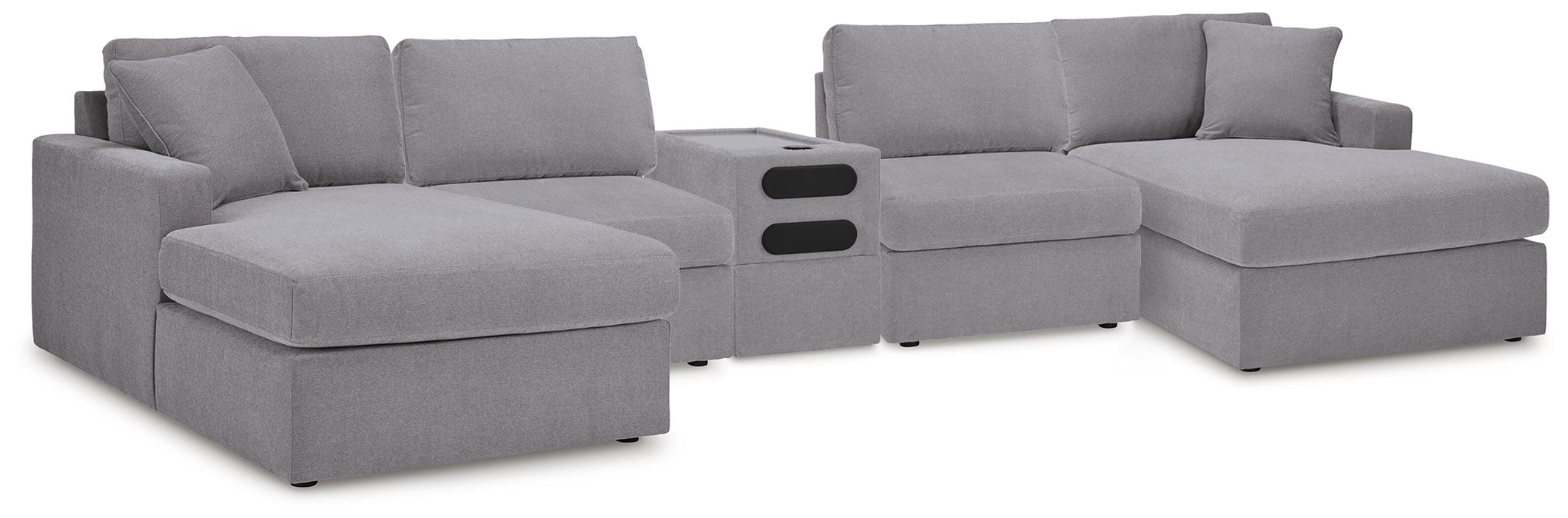 Modmax 5 Piece Sectional with Audio Console - Bill's Discount Center (Bradenton, FL)