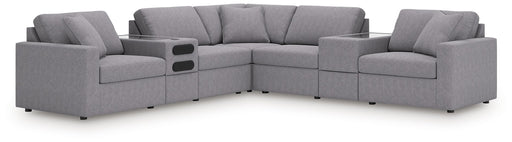 Modmax Balanced Sectional with Audio and Storage Consoles - Bill's Discount Center (Bradenton, FL)