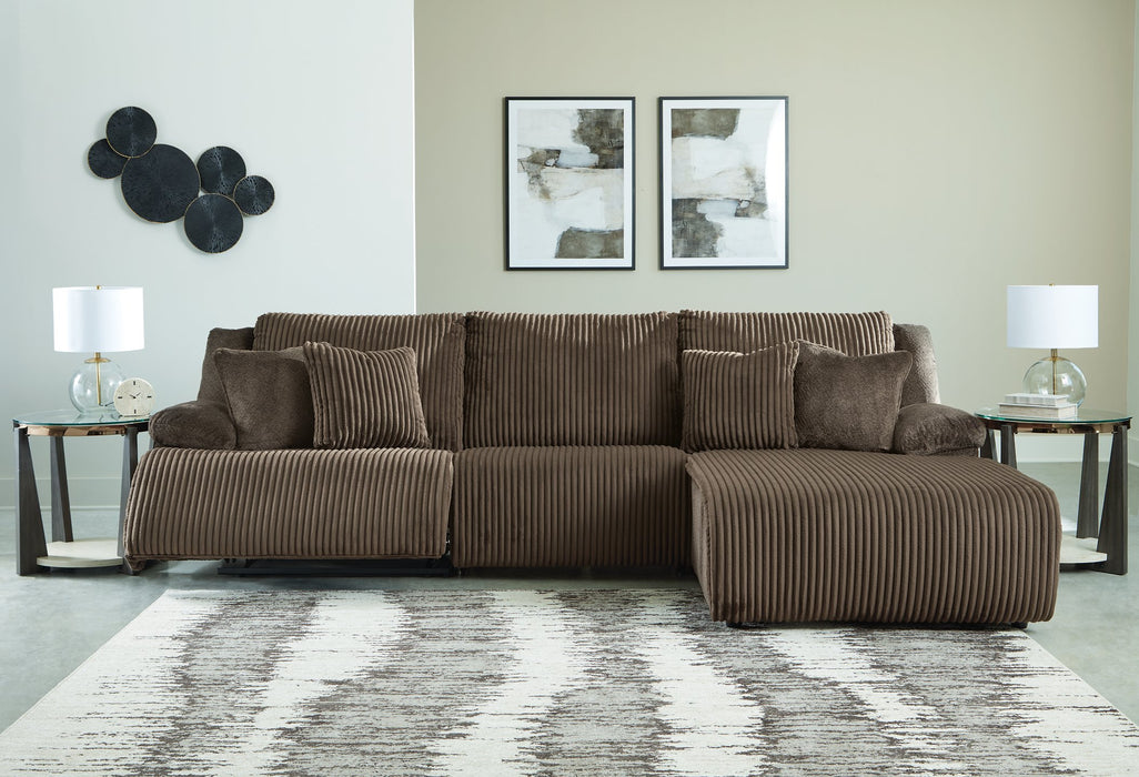 Top Tier Sectional Sofa Chaise - Bill's Discount Center (Bradenton, FL)