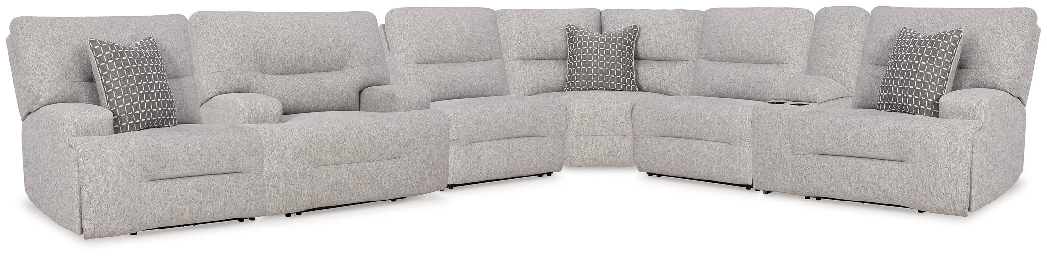Acklen Place Power Reclining Sectional - Bill's Discount Center (Bradenton, FL)
