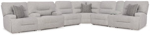 Acklen Place Power Reclining Sectional - Bill's Discount Center (Bradenton, FL)