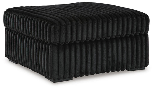 Midnight-Madness Oversized Accent Ottoman - Bill's Discount Center (Bradenton, FL)