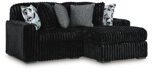 Midnight-Madness Sectional with Chaise - Bill's Discount Center (Bradenton, FL)