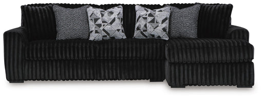 Midnight-Madness Sectional Sofa with Chaise - Bill's Discount Center (Bradenton, FL)